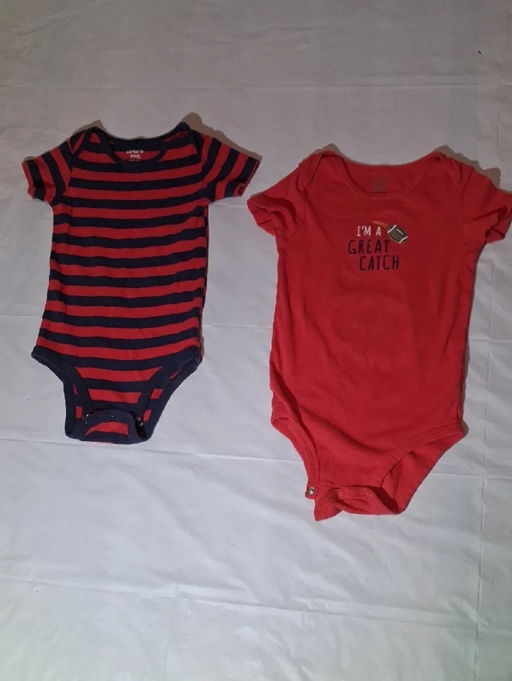 ✨ Carter's Baby Boy Bodysuit 24M ✨ (Set Of 2)